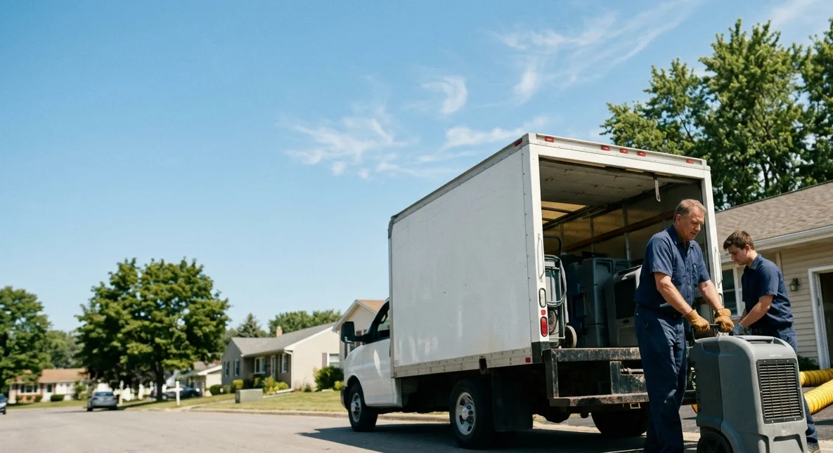 Water Damage Cleanup in Noblesville, IN near me